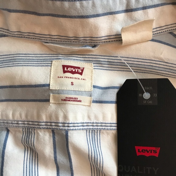 levis striped shirt - Picture 3 of 5